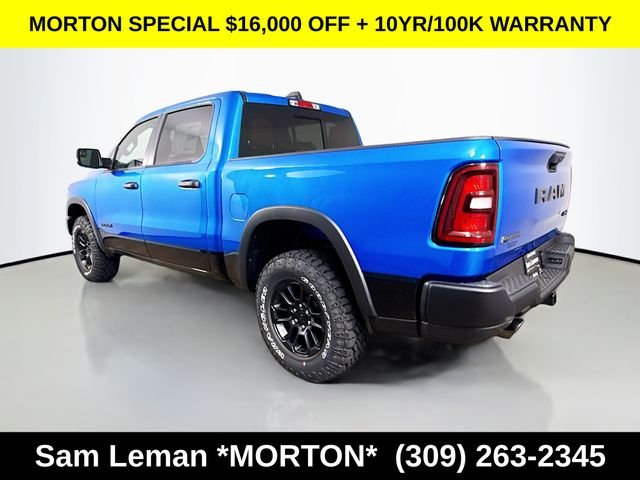 New 2026 Hydro Blue Pearl-Coat Exterior Paint Ram Rebel image 5