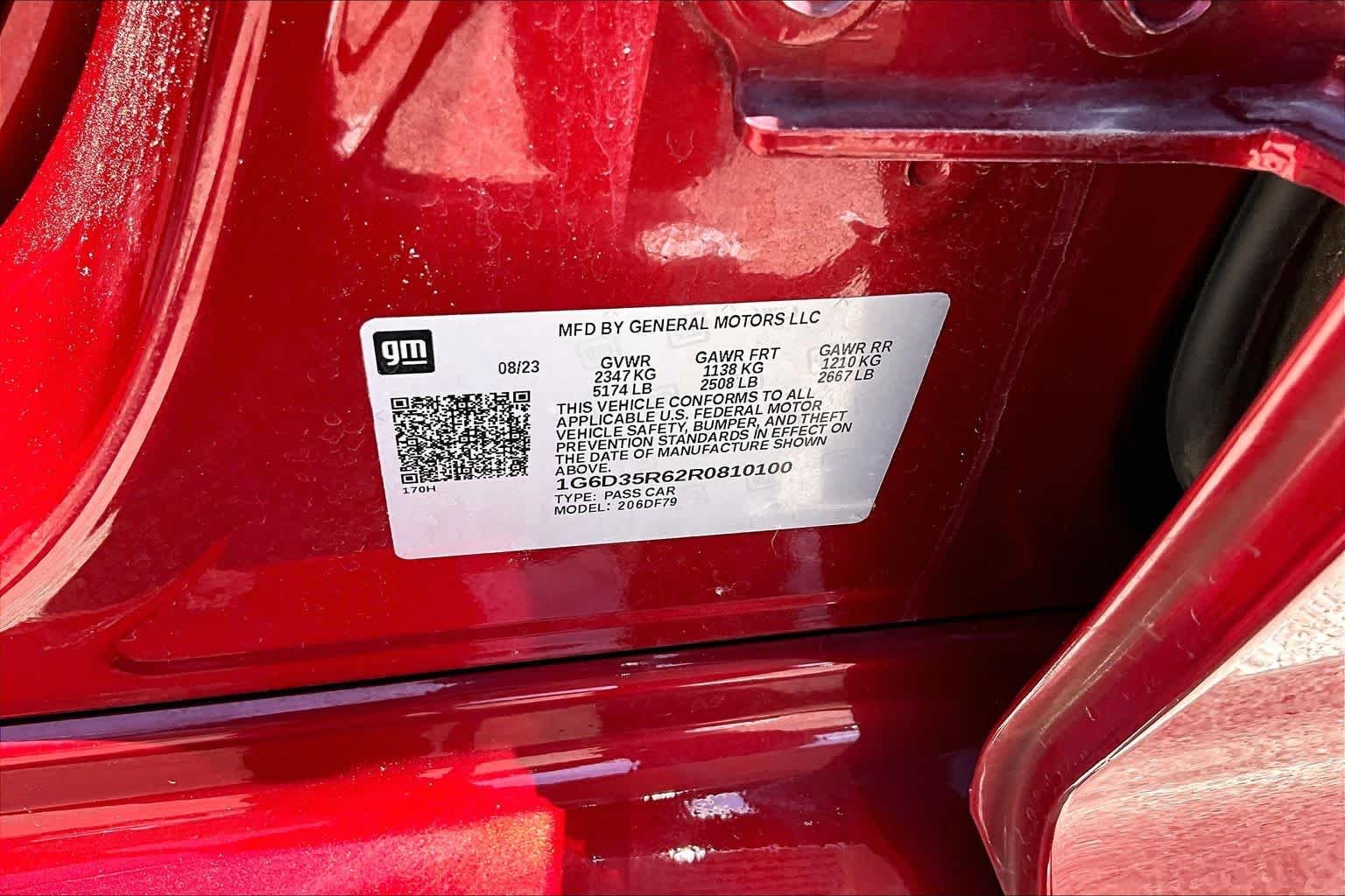 Used 2024 Radiant Red Tintcoat Cadillac Blackwing image 36