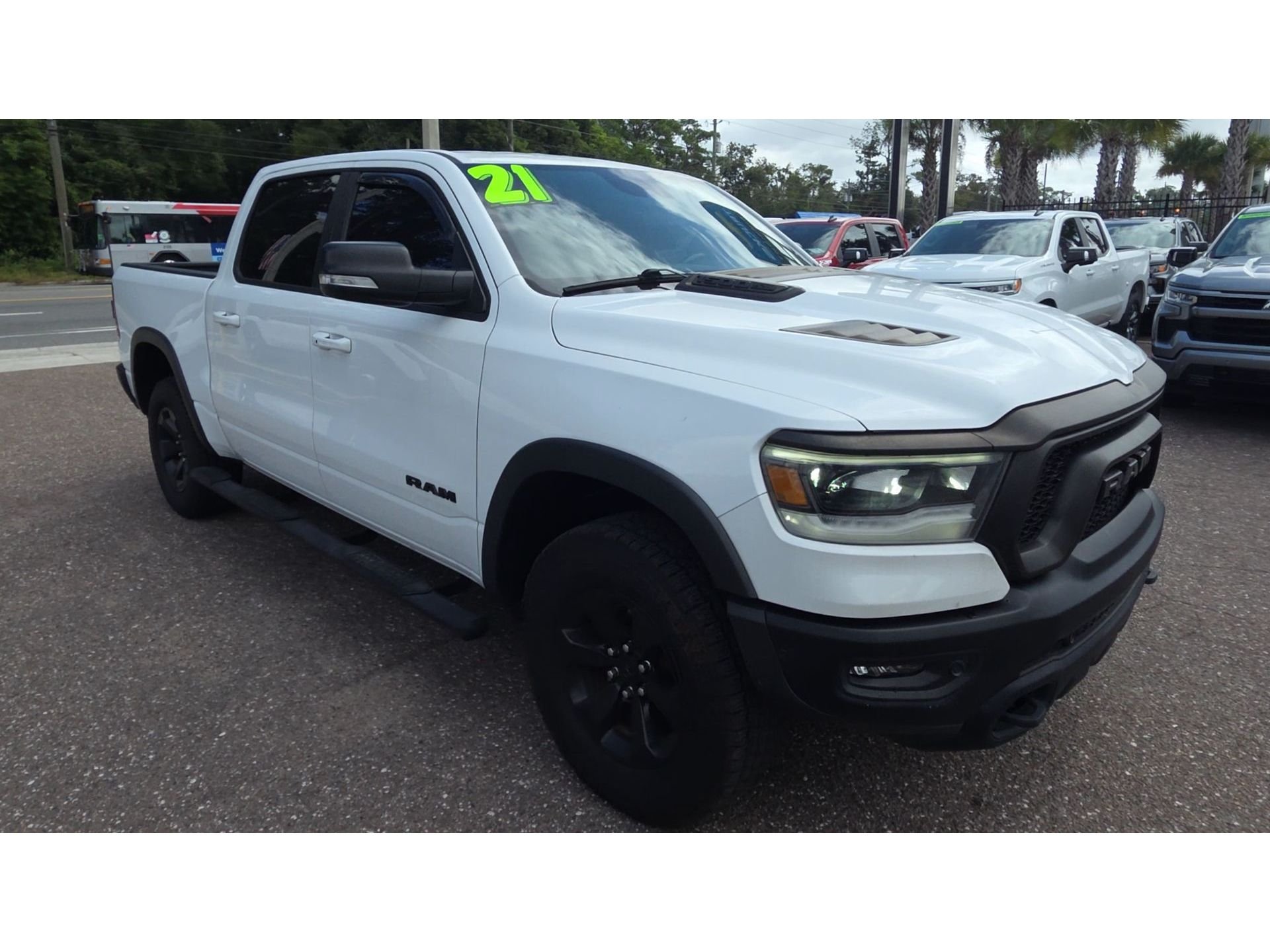 Used 2021 White Ram Rebel image 2