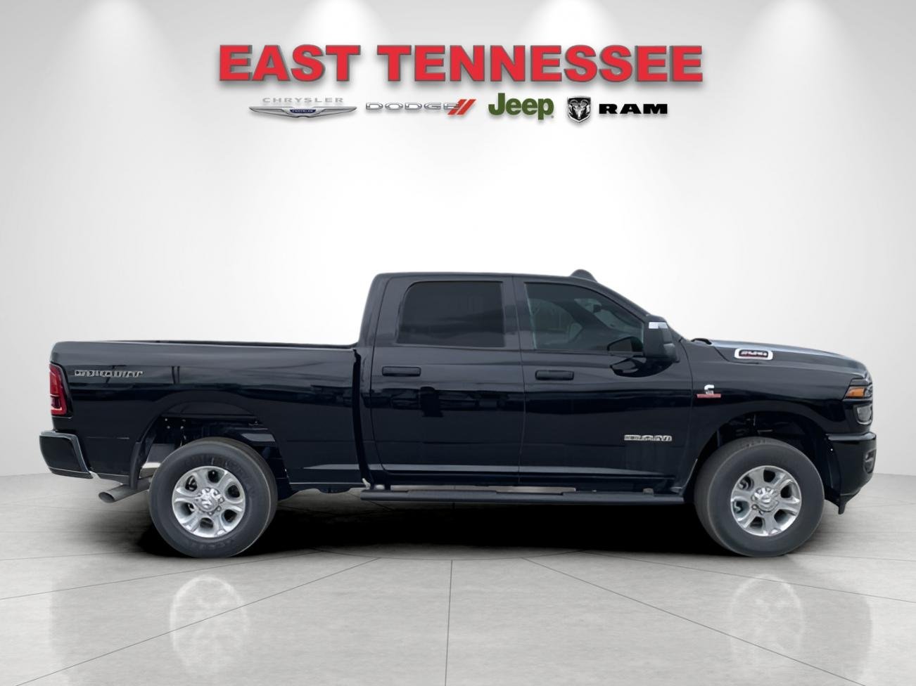 New 2025 Diamond Black Crystal Pearlcoat RAM Big Horn image 2