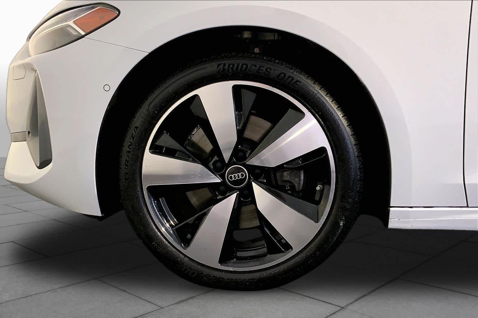 Used 2025 Glacier White Metallic Audi Premium Plus image 11