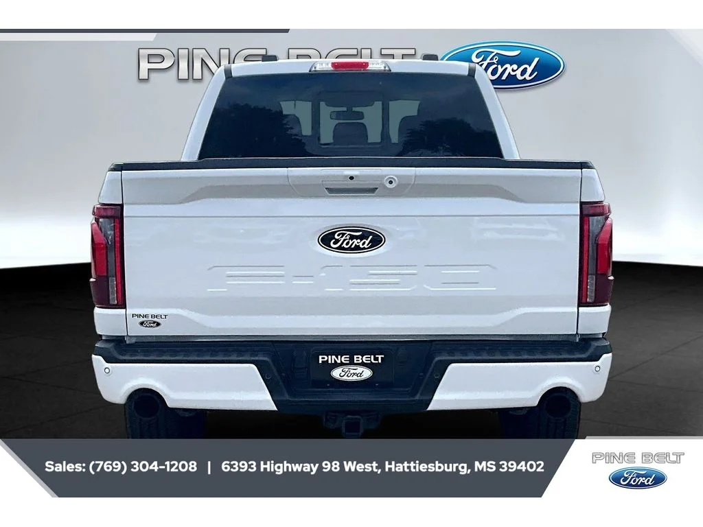 New 2026 Star White Metallic Tri-Coat Ford Lariat® image 4
