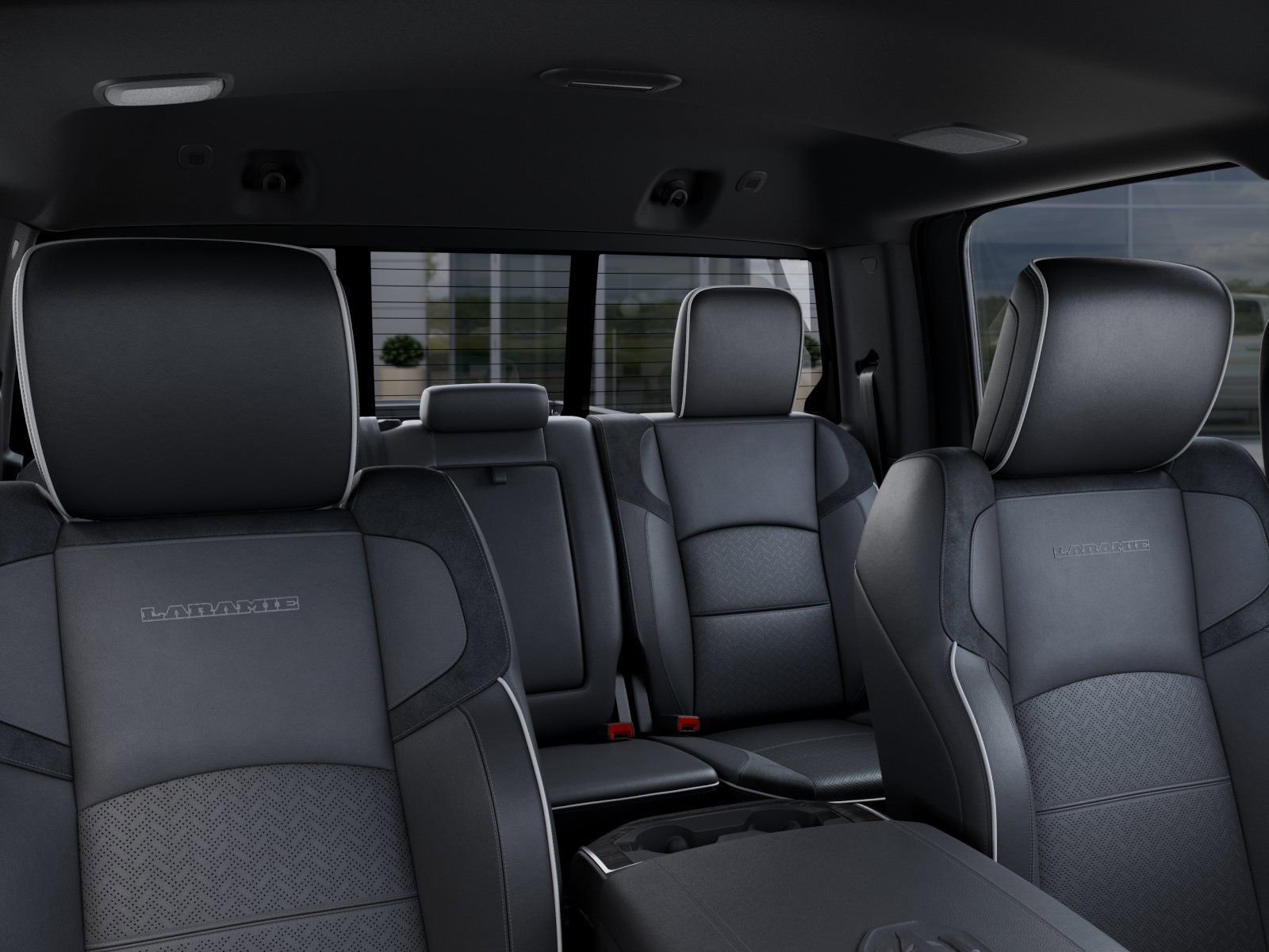 New 2026 Ceramic Gray Clear-Coat Exterior Paint RAM Laramie image 26