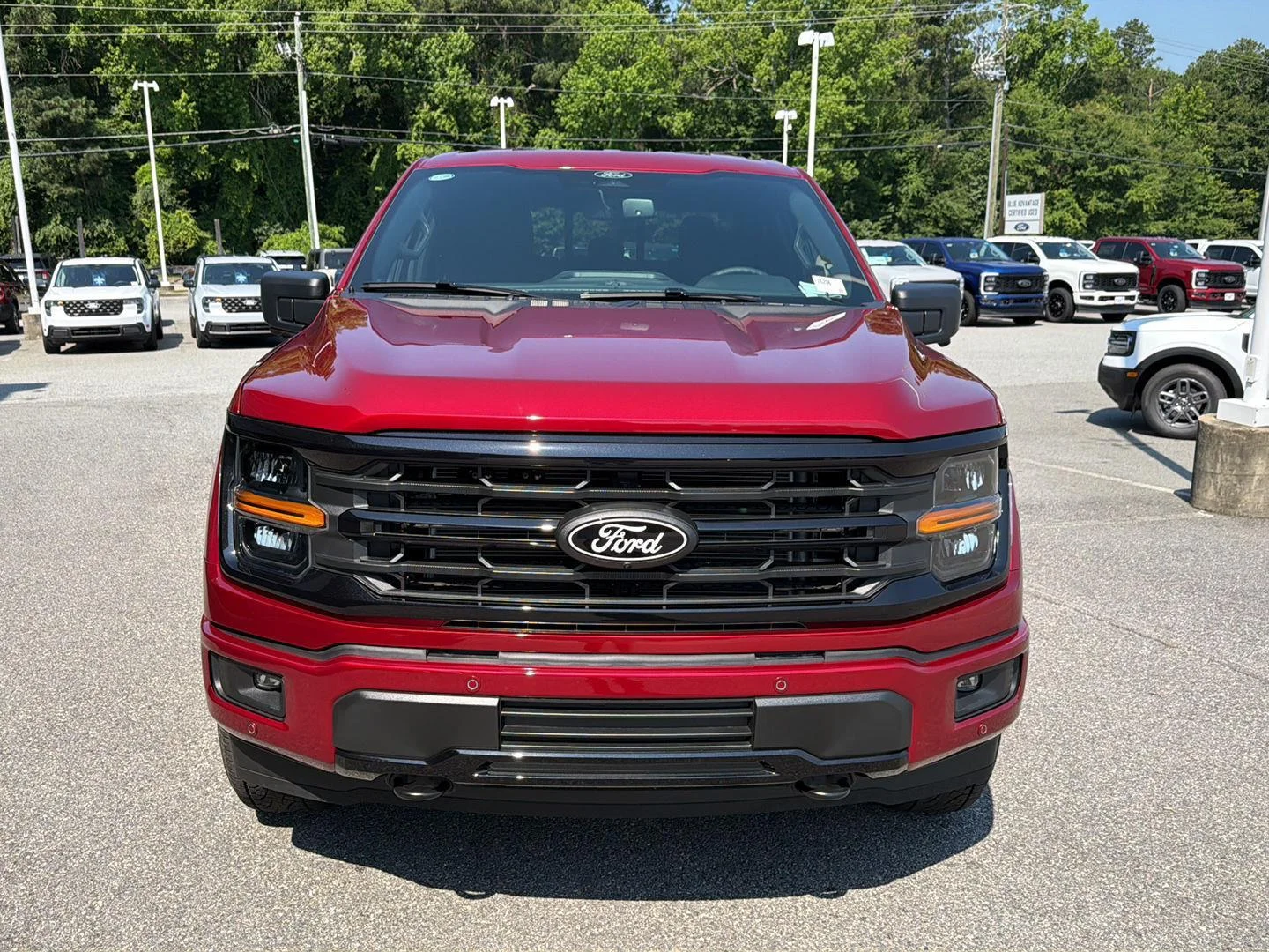 New 2026 Ruby Red Metallic Tinted Clearcoat Ford XLT image 13