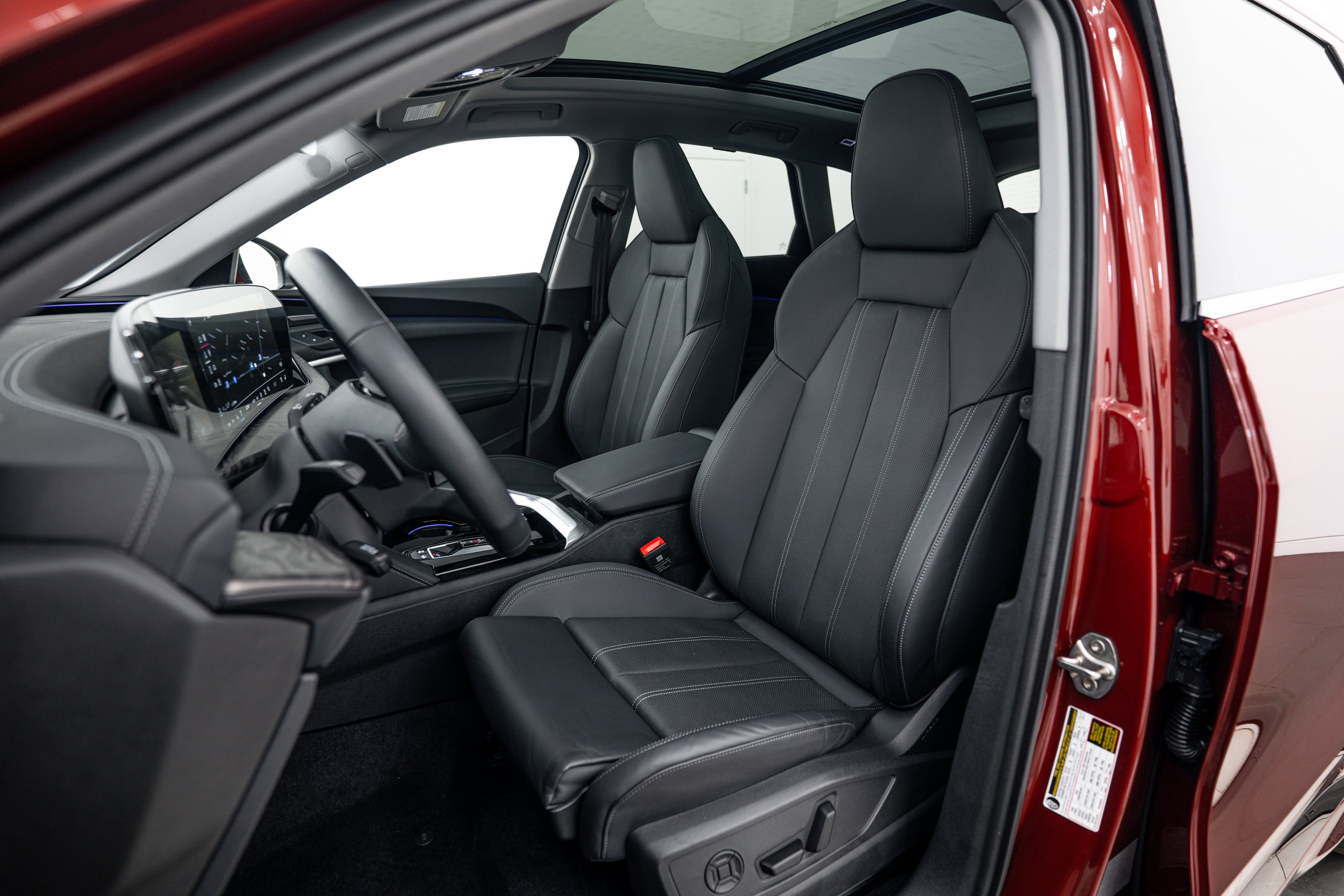 Used 2025 Grenadine Red Metallic Audi Premium Plus image 16