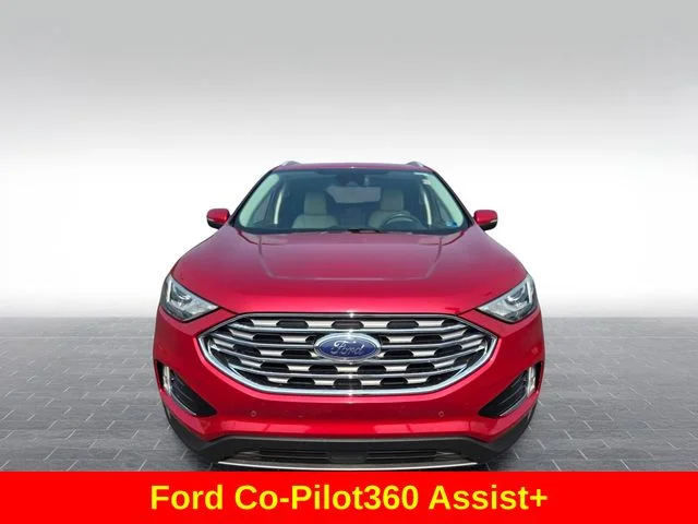 Used 2020 Red Ford Titanium image 2