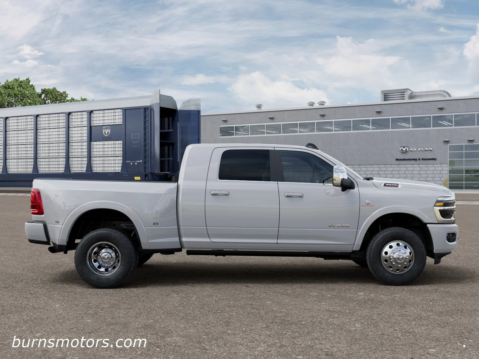 New 2026 Bright White Clear-Coat Exterior Paint RAM Longhorn Dually image 21