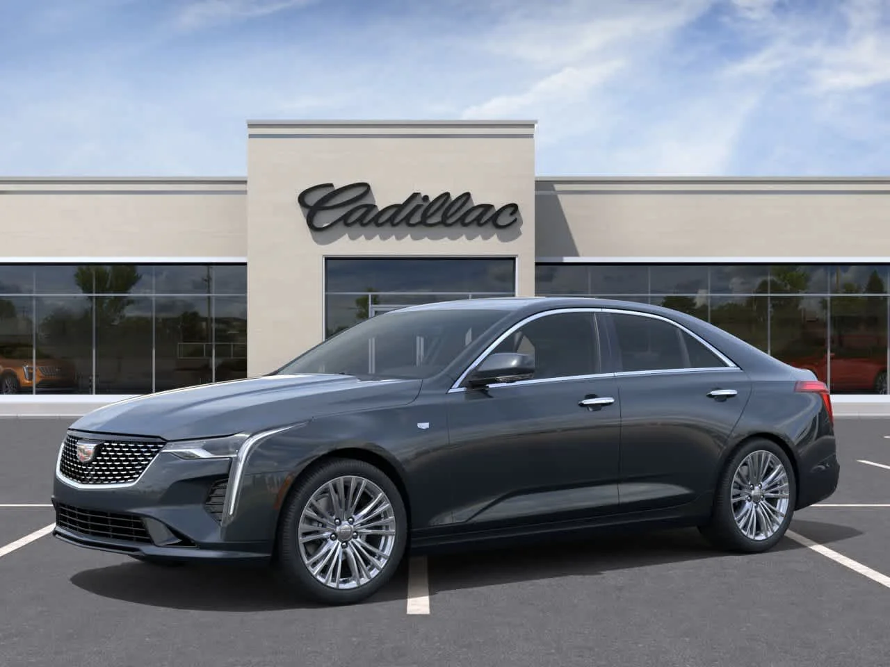 New 2026 Deep Space Metallic Cadillac Premium Luxury image 2