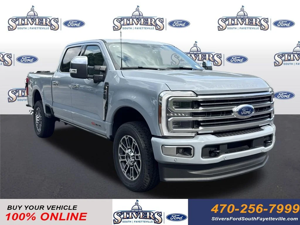 New 2026 Gray Ford Platinum image 1