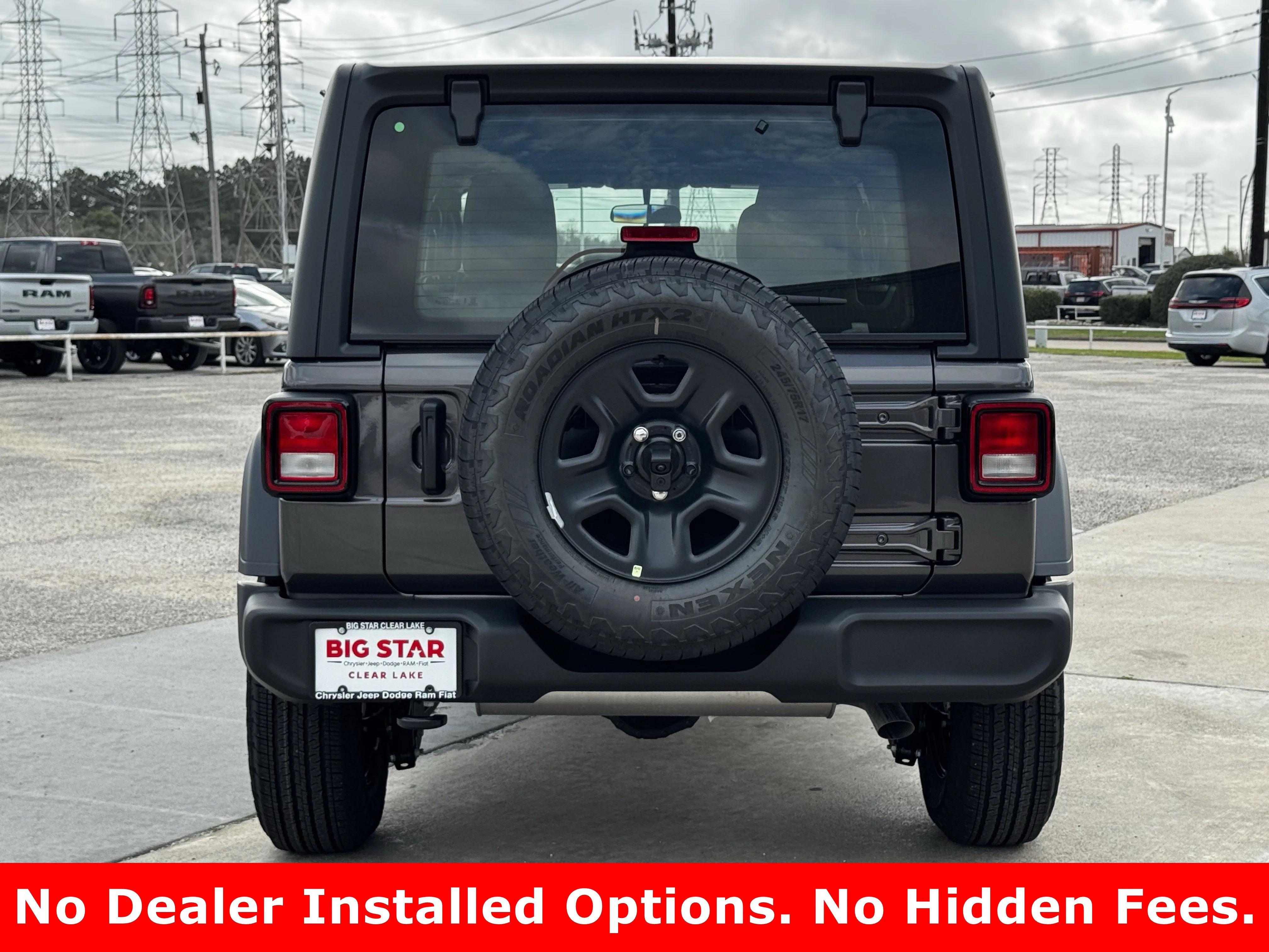 New 2026 Granite Crystal Metallic Clearcoat Jeep Sport image 8