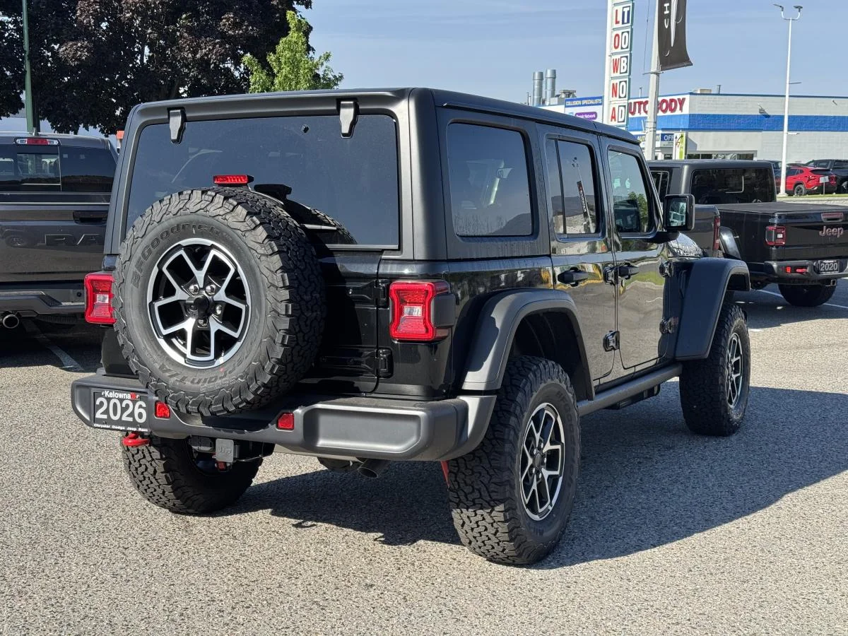 New 2026 Black Jeep Rubicon image 5