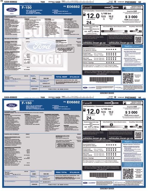 Certified Used 2023 Agate Black Metallic Ford XLT image 35