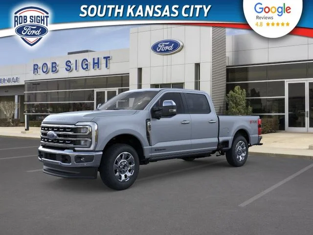 New 2026 Glacier Gray Metallic Tri-Coat Ford F-250® Lariat® image 1