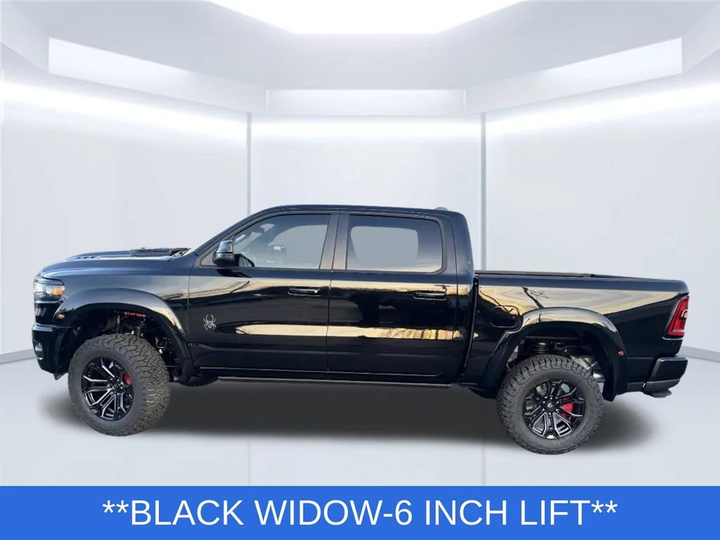 New 2026 Diamond Black Crystal Pearl-Coat Exterior Paint RAM Big Horn/Lone Star image 8