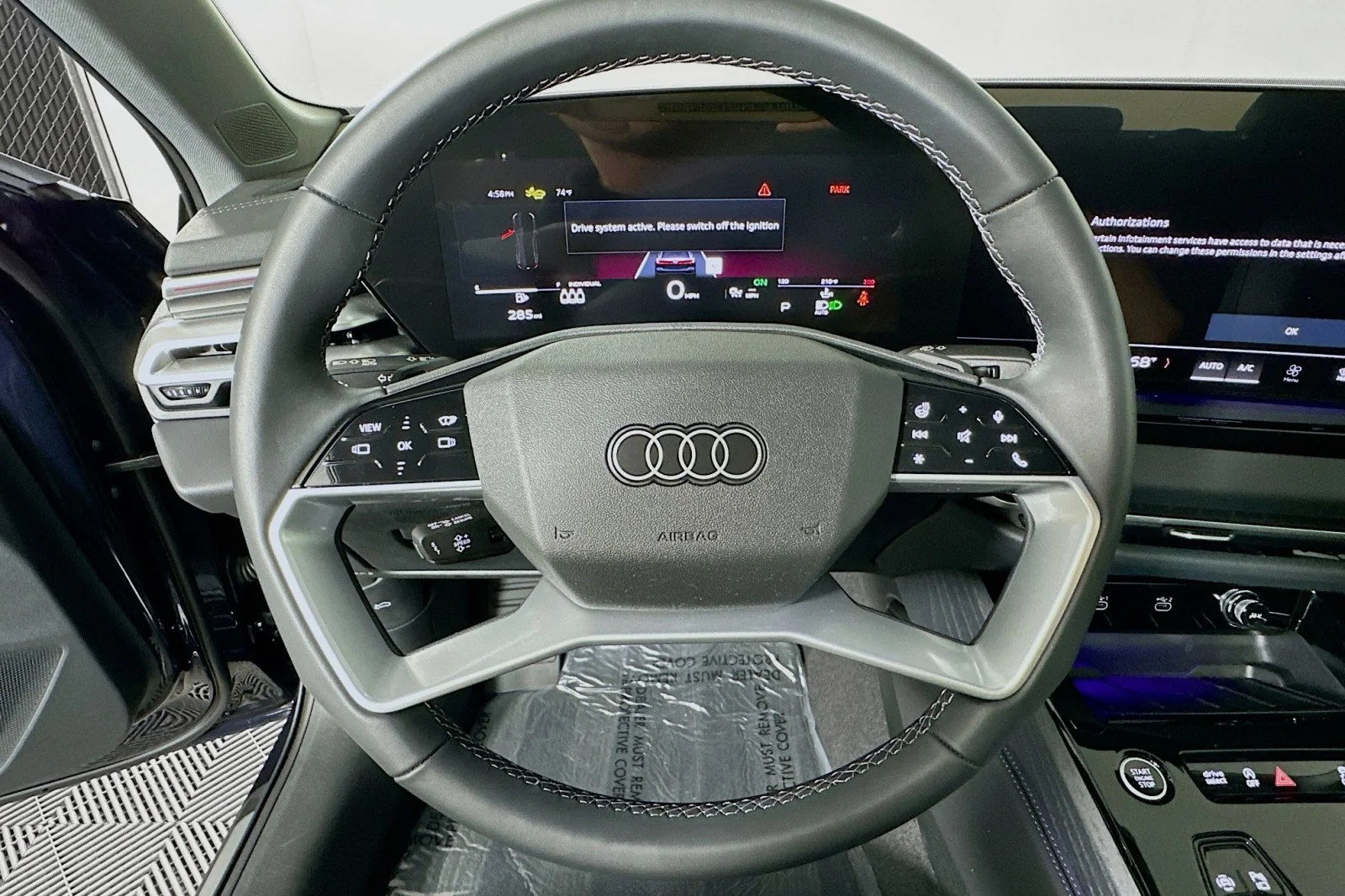 Used 2025 Firmament Blue Metallic Audi Premium Plus image 19