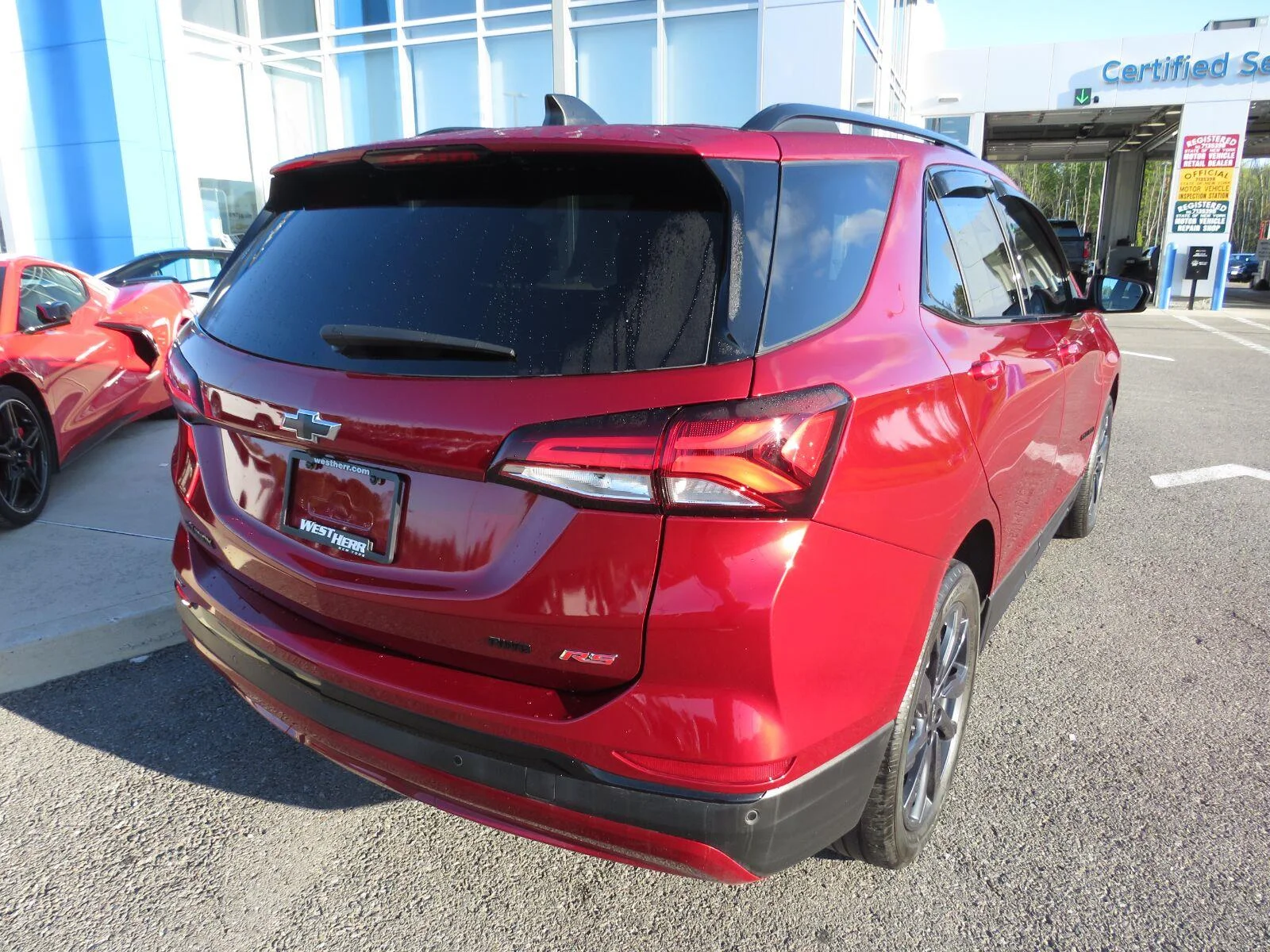 Used 2024 Radiant Red Tintcoat Chevrolet RS image 7