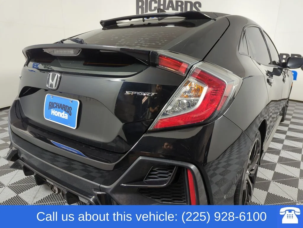 Used 2021 Crystal Black Pearl Honda Sport image 6