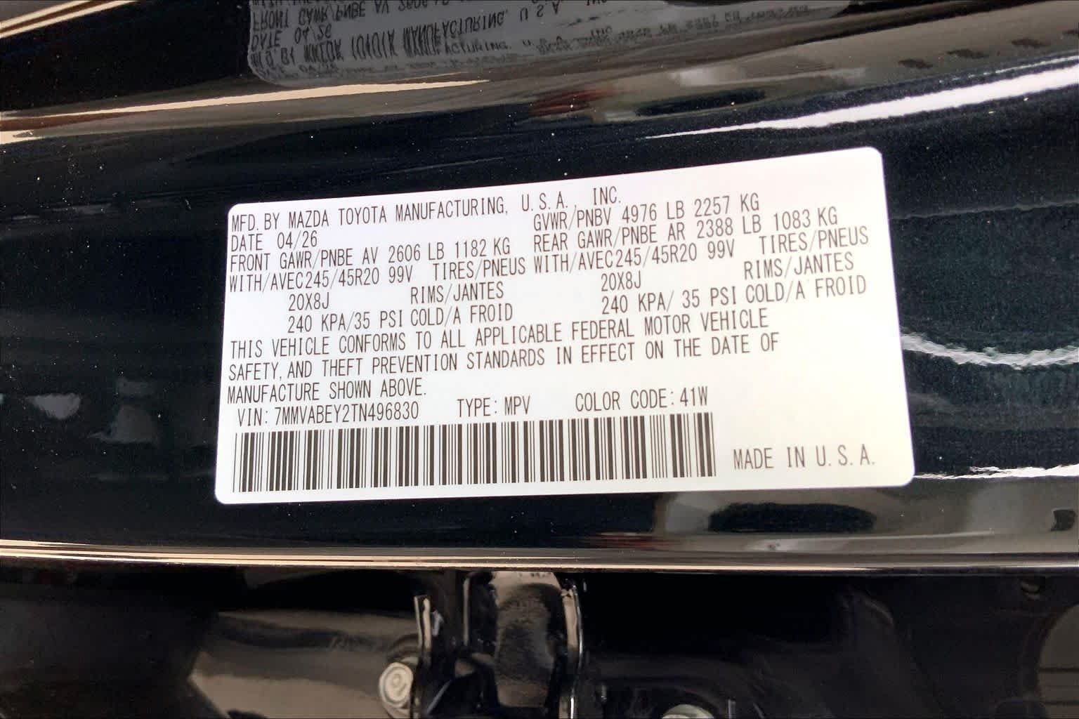 New 2026 Jet Black Mica Mazda 2.5 Turbo Premium Plus AWD image 17