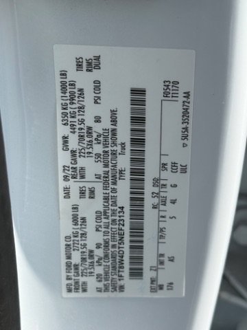 Used 2022 White Ford XL image 23