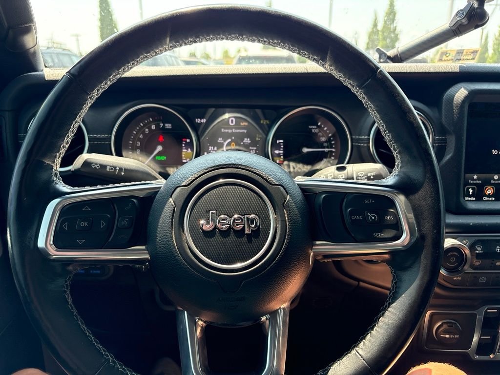 Used 2023 Gray Jeep Sahara 4xe image 2