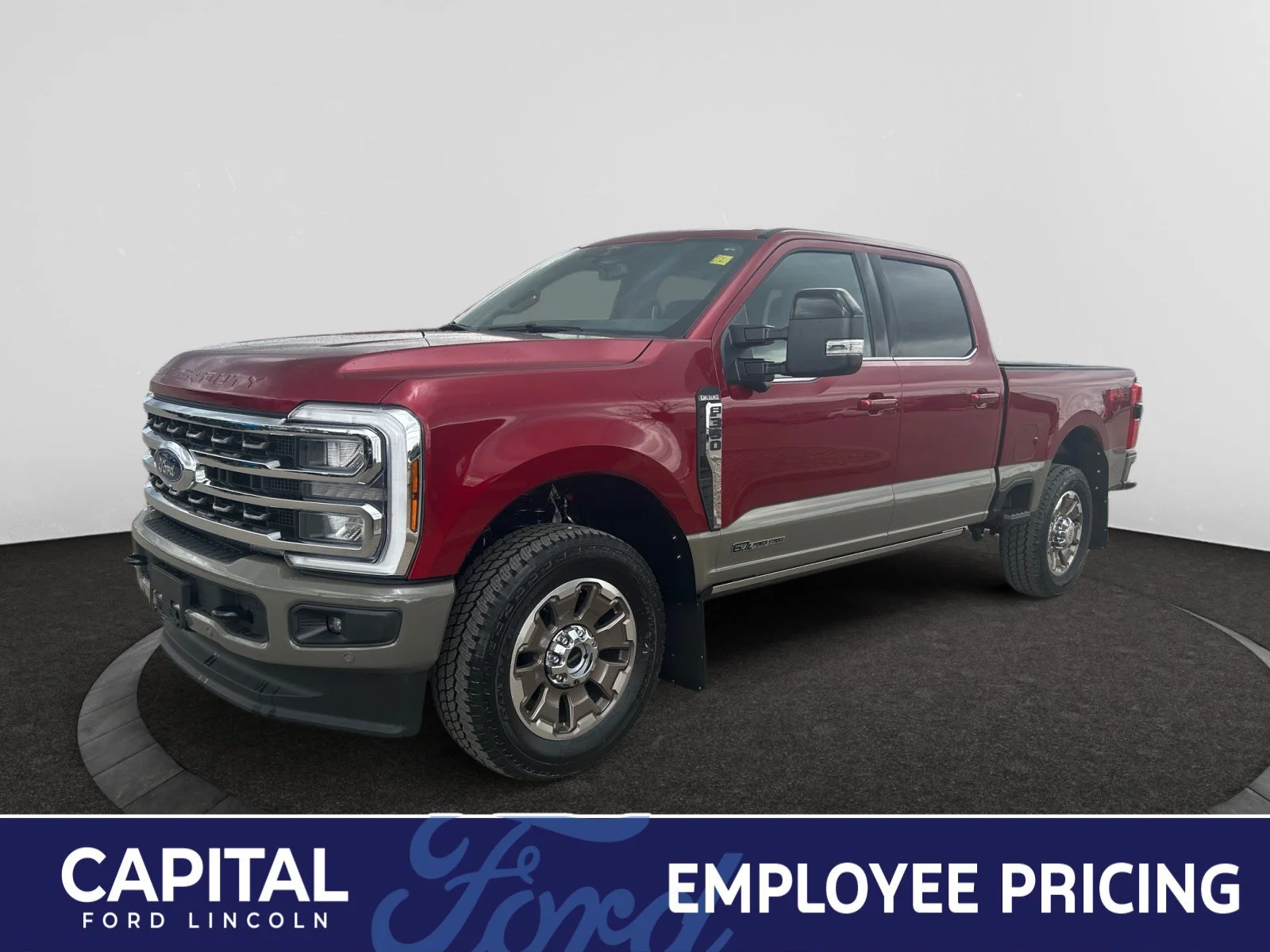 New 2026 Ruby Red Metallic Tinted Clearcoat Ford King Ranch image 1