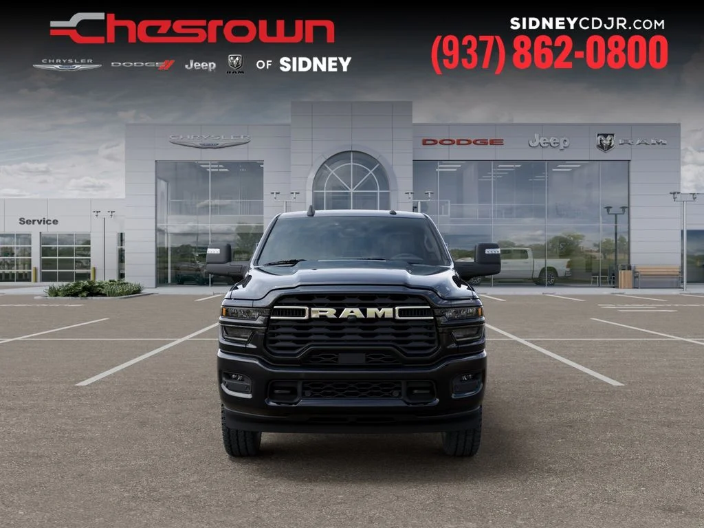 New 2026 Diamond Black Crystal Pearl-Coat Exterior Paint RAM Big Horn image 6