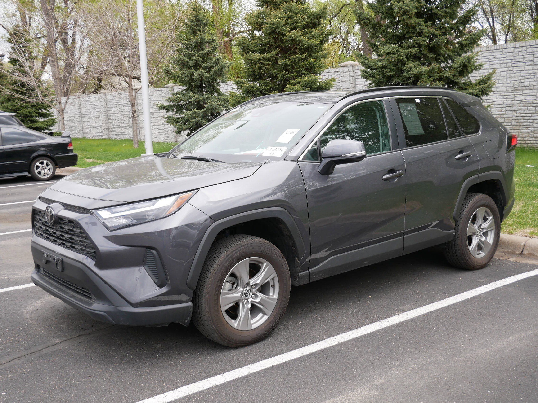 Certified 2025 Toyota RAV4 XLE with VIN 2T3P1RFV3SW550746 for sale in Brooklyn Center, Minnesota