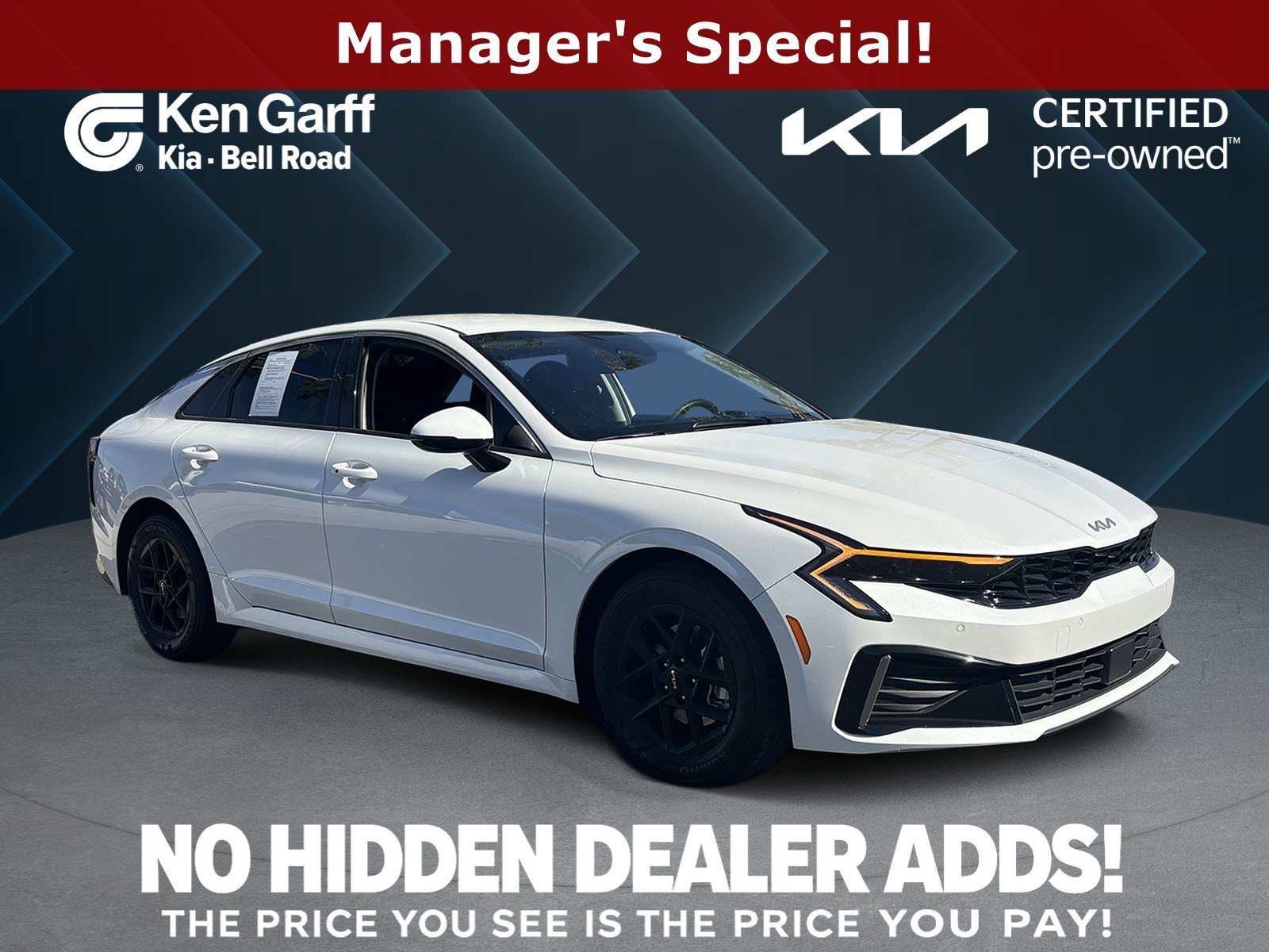 Certified Used 2026 Snow White Pearl Kia LXS image 1