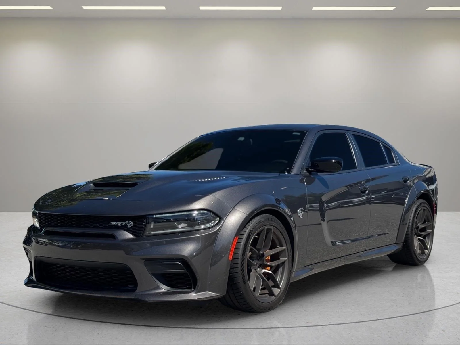 Used 2023 Granite Pearlcoat Dodge SRT Hellcat Widebody Jailbreak image 1