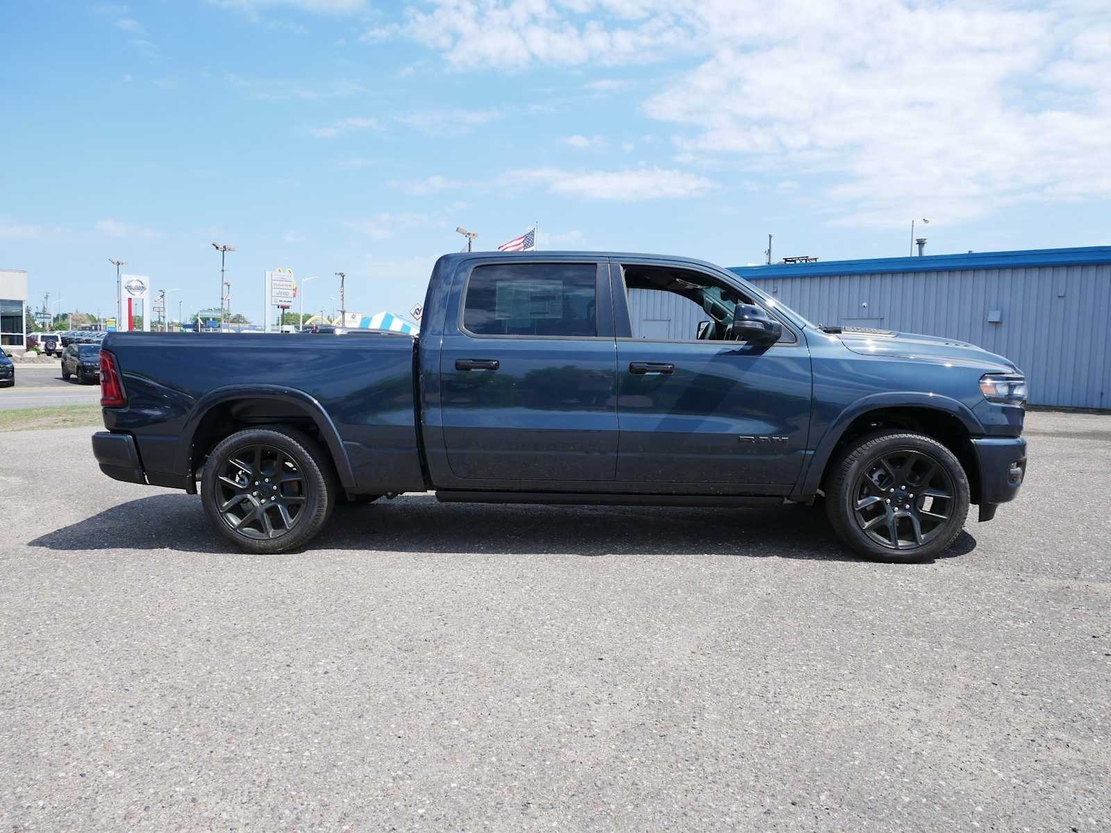 New 2026 Forged Blue Metallic Exterior Paint RAM Laramie image 8