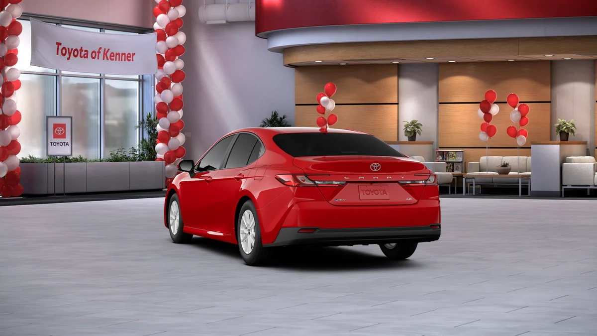 New 2026 Supersonic Red Toyota LE image 7