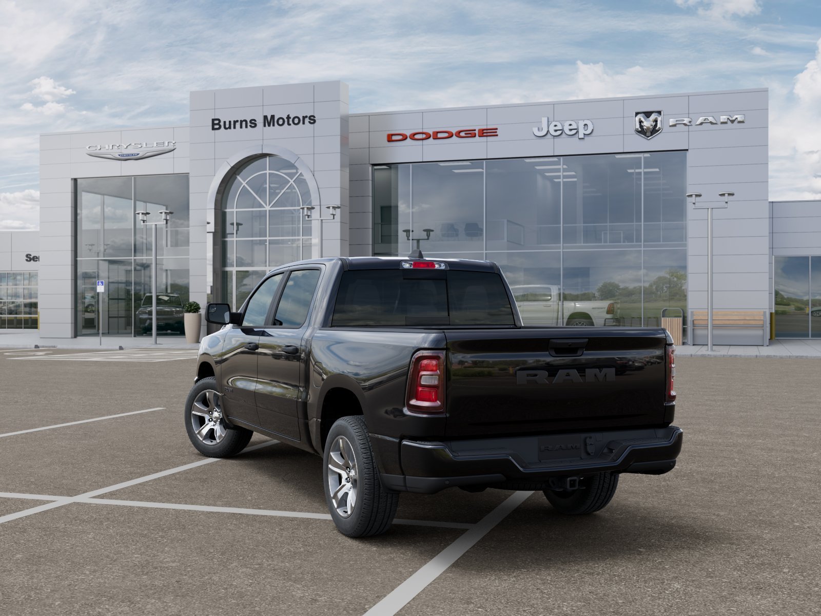 New 2026 Diamond Black Crystal Pearl-Coat Exterior Paint RAM Express image 29