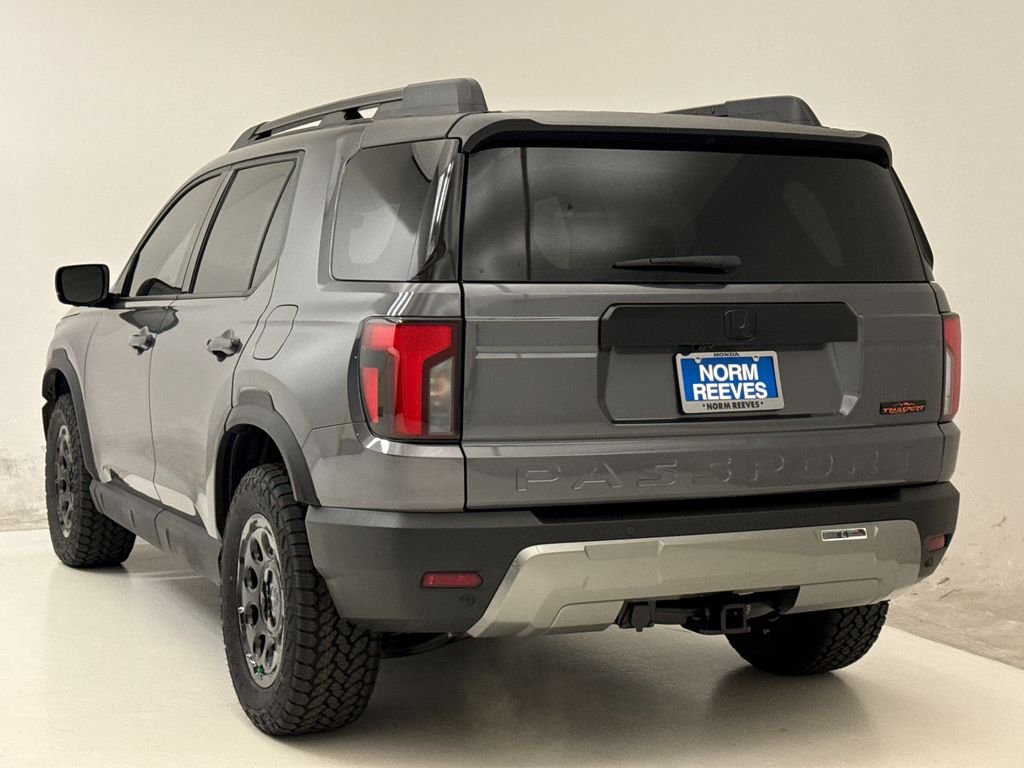 New 2026 Modern Steel Metallic Honda TrailSport Elite Blackout image 7