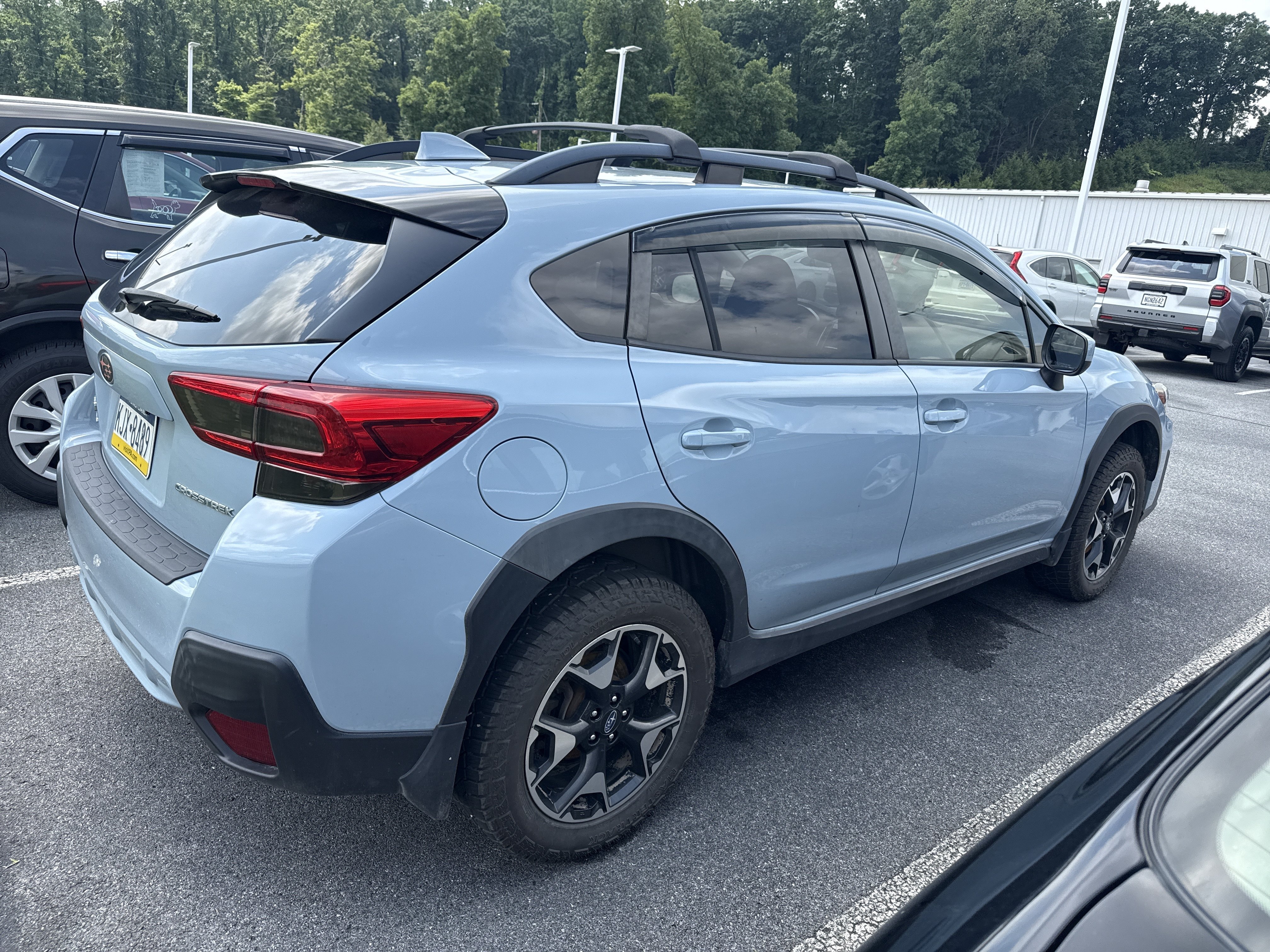 Used 2019 Cool Gray Khaki Subaru Premium image 4