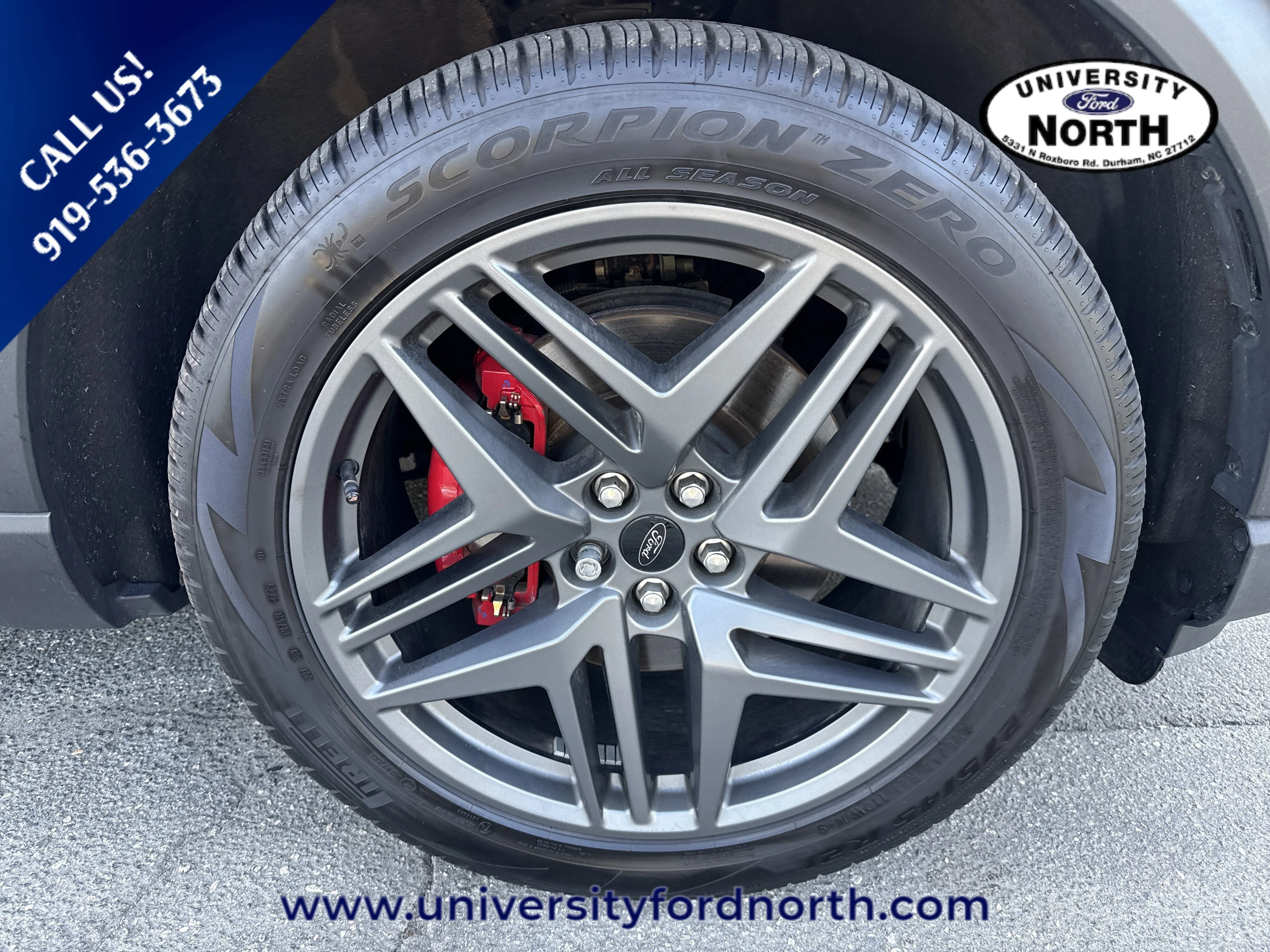 Used 2025 Agate Black Metallic Ford ST image 9