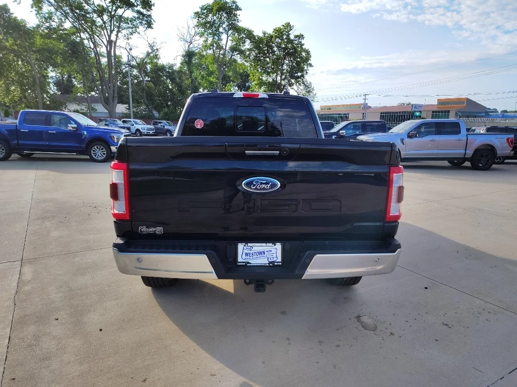 Used 2022 Agate Black Metallic Ford LARIAT image 6