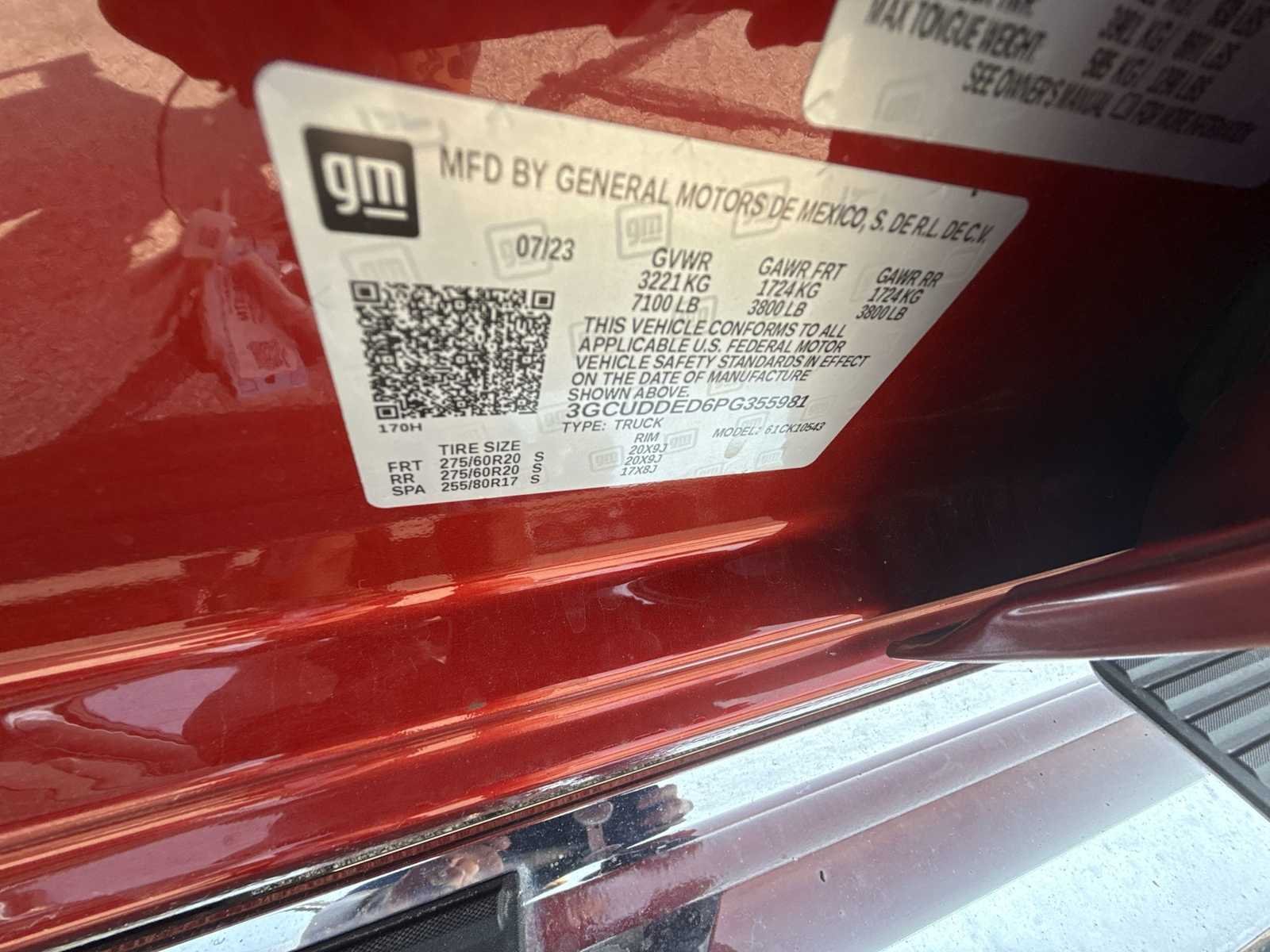 Certified Used 2023 RADIANT RED TINTCOAT Chevrolet LT image 32