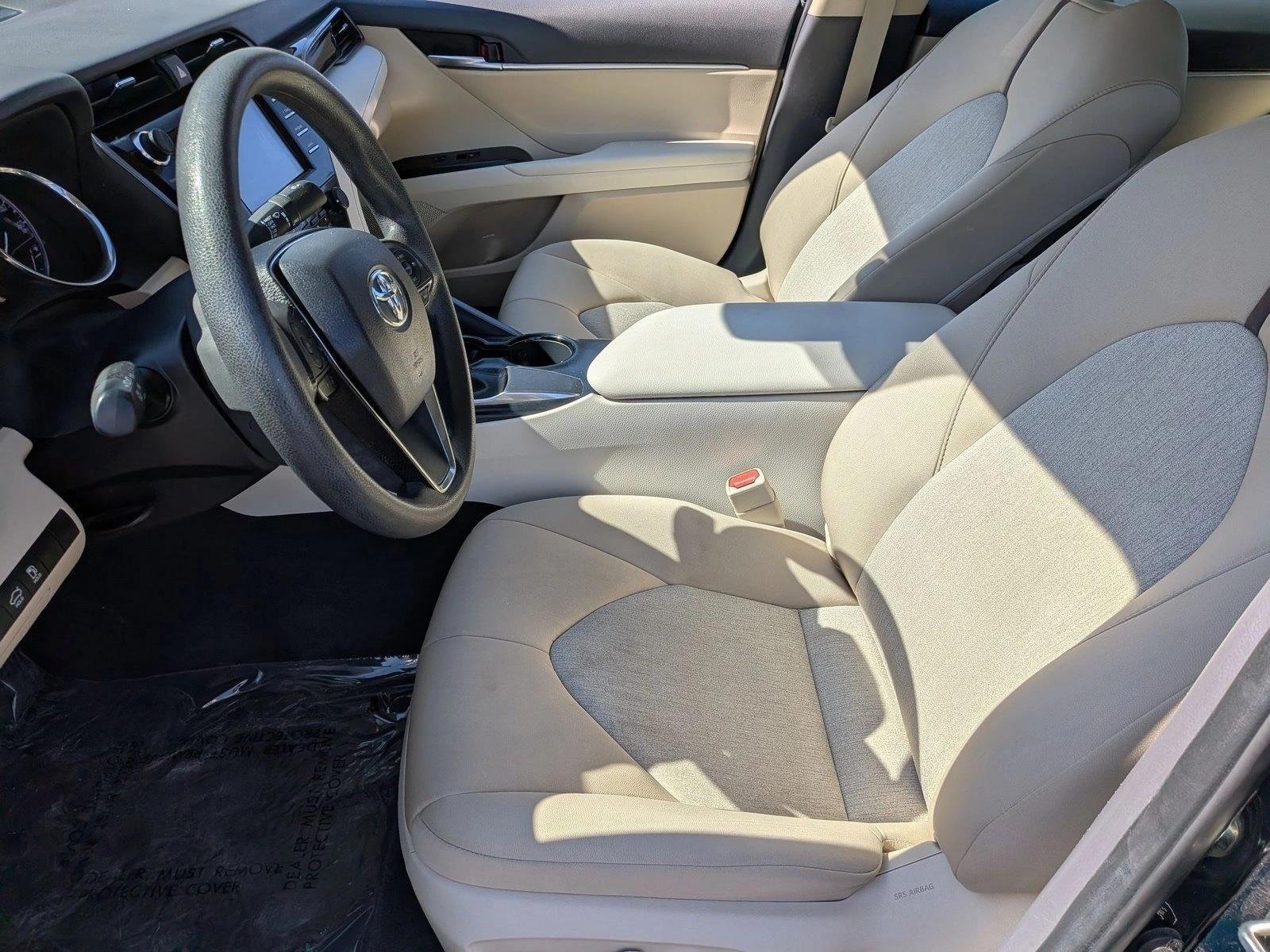 Used 2019 Galactic Aqua Mica Toyota LE image 16