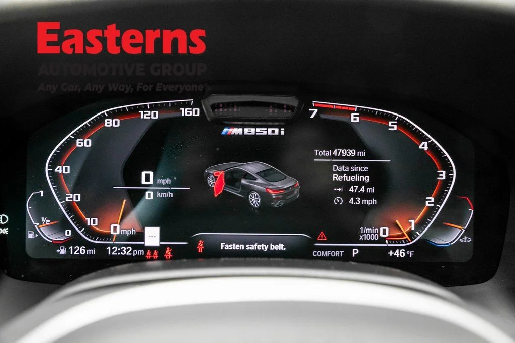 Used 2021 Black BMW M850i xDrive image 18