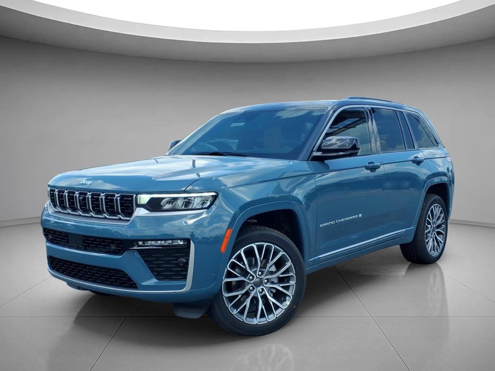 New 2026 Steel Blue Exterior Paint Jeep Summit image 1