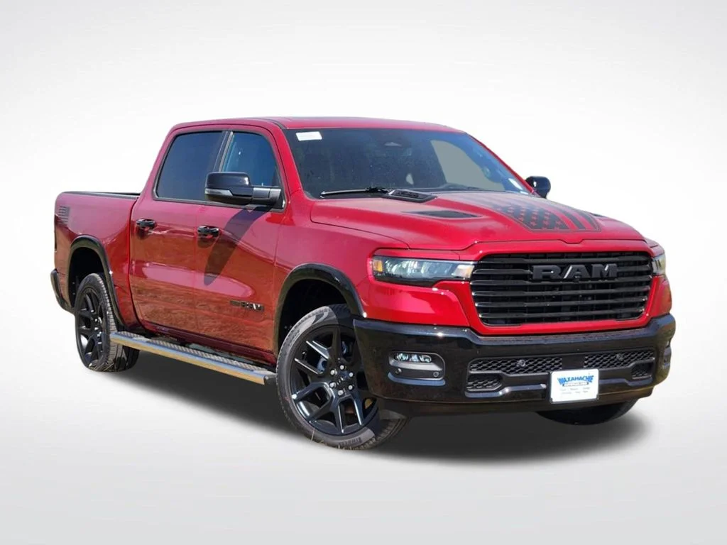 New 2026 Molten Red Pearl-Coat Exterior Paint RAM Laramie image 1