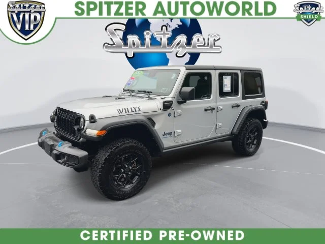 Used 2024 Silver Jeep Willys 4xe image 5
