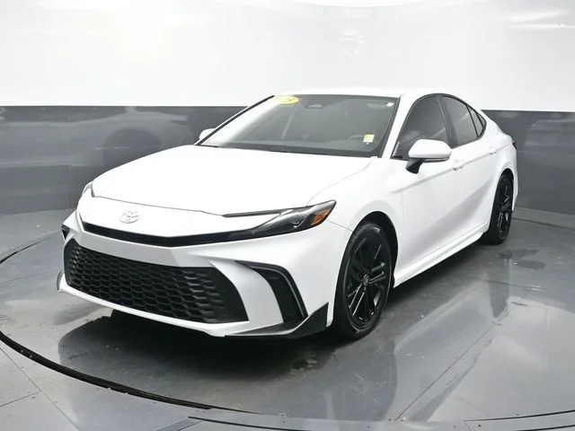 Used 2025 White Toyota SE image 3