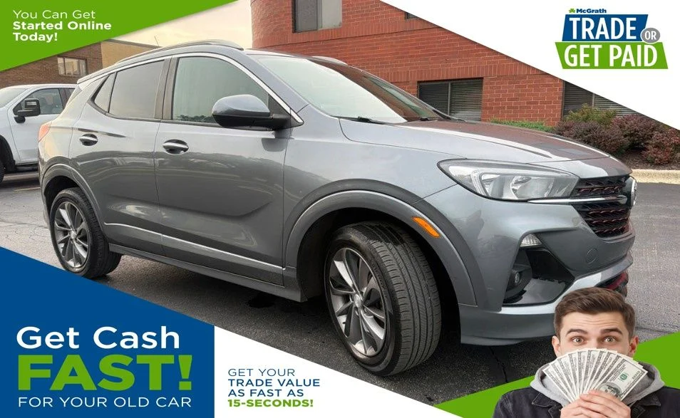 Used 2020 Gray Buick Preferred image 1