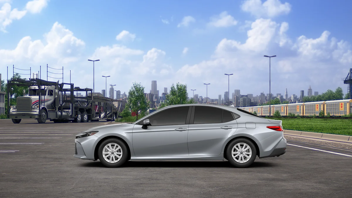 New 2027 Celestial Silver Metallic Toyota LE image 4