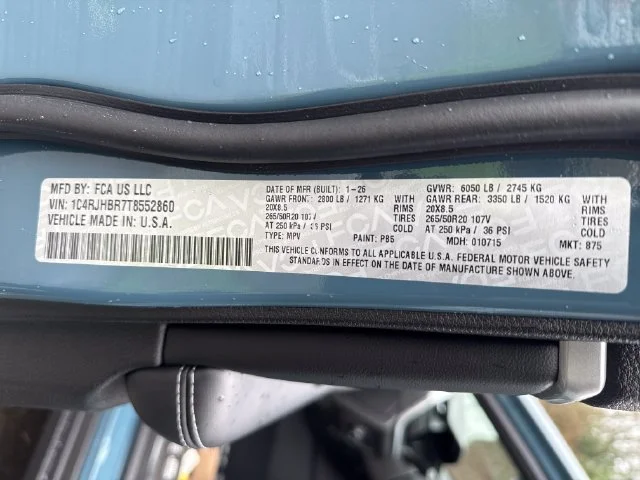 New 2026 Steel Blue Exterior Paint Jeep Limited image 16