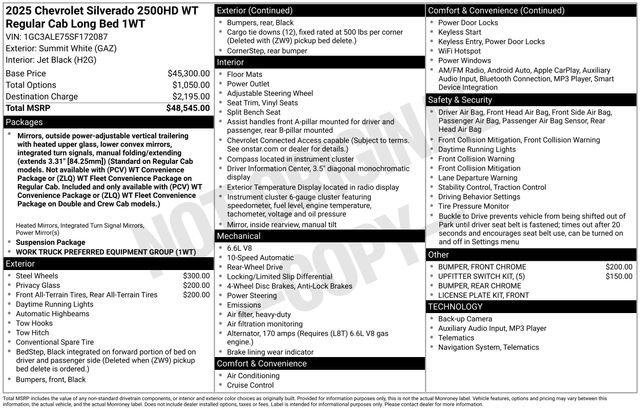 2025 Chevrolet Silverado 2500 HD Work Truck - Photo 26