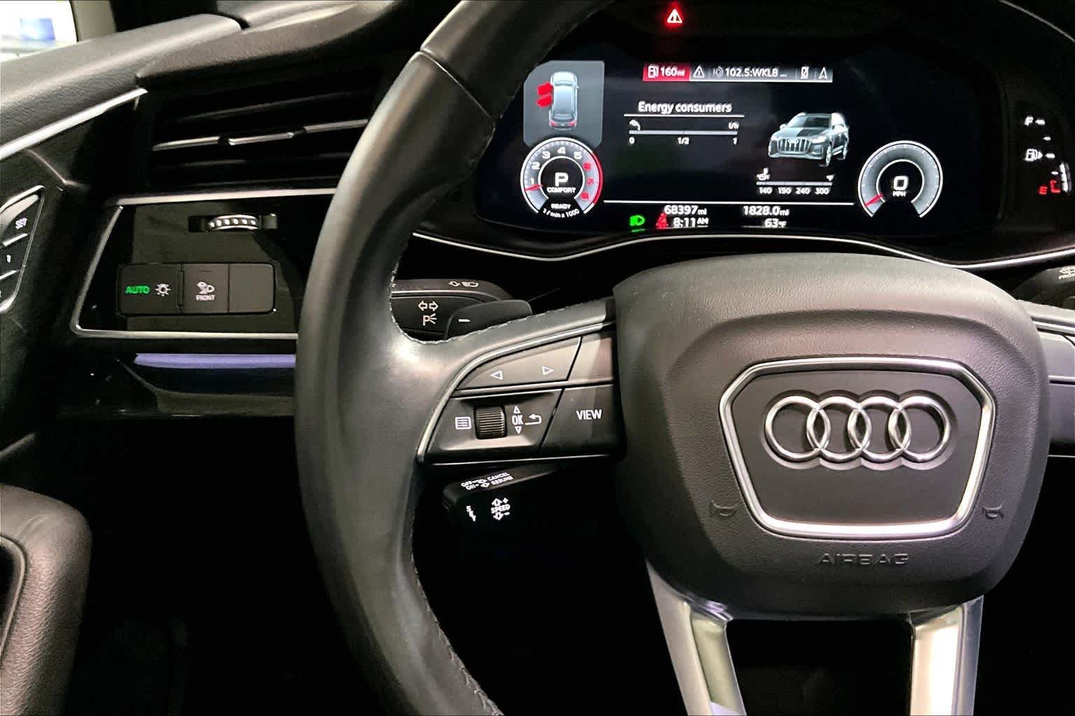 Used 2021 Glacier White Metallic Audi Premium Plus image 24