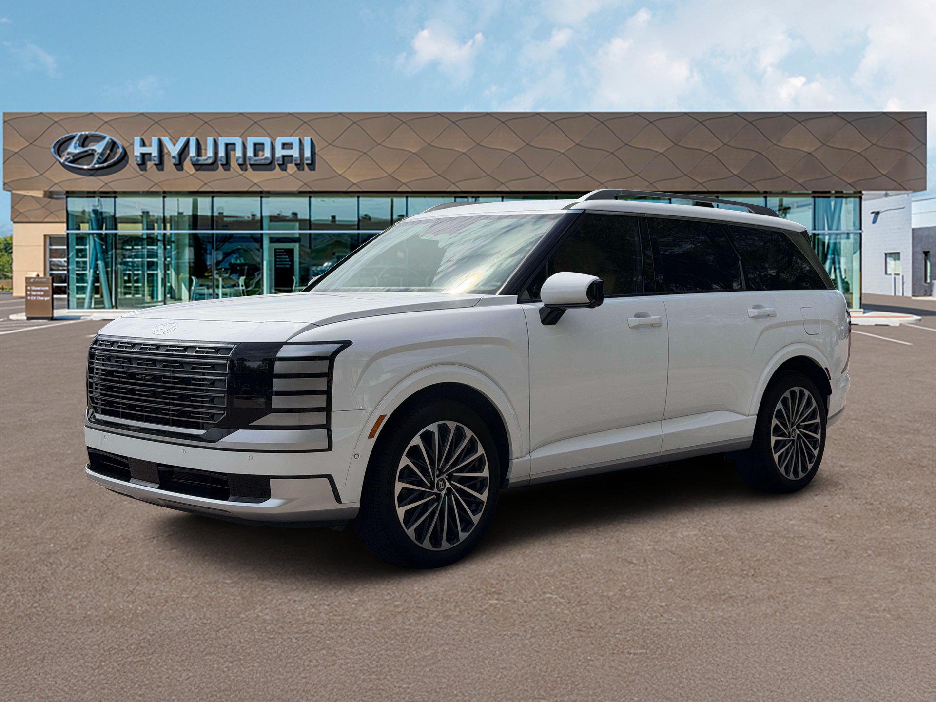 New 2027 White Hyundai Calligraphy FWD image 3