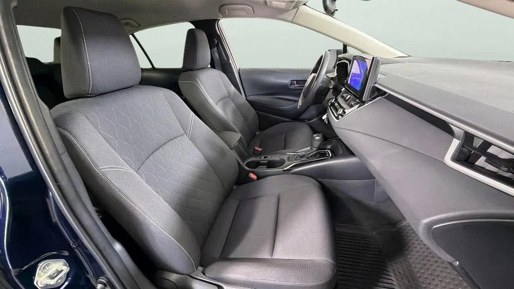 Used 2025 Blue Toyota Hybrid LE image 33
